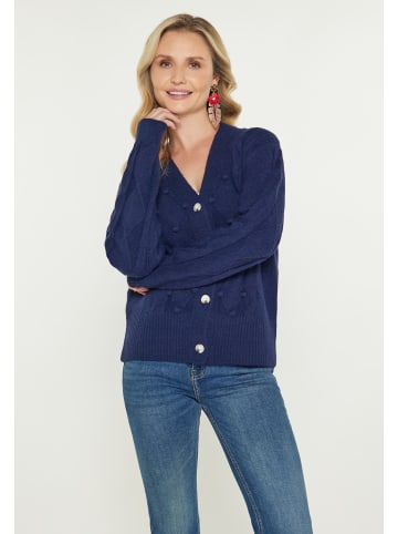 usha FESTIVAL Women Cardigan in navy
