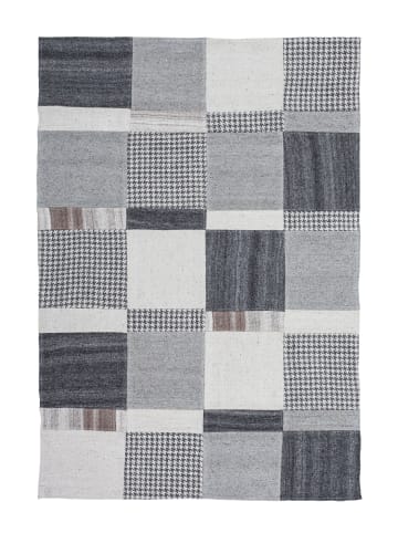 Kayoom Patchwork Teppich Liana 210 in natur - rechteckig