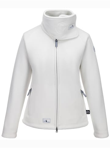 SCHIETWETTER Fleecejacke "Hakenhand Frieda" in white