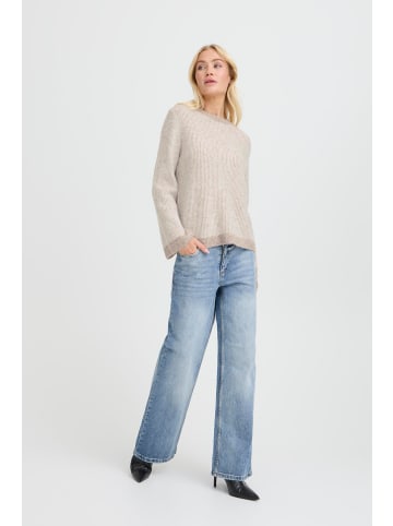 b. young Strickpullover BMMMINNA in Walnut Mix