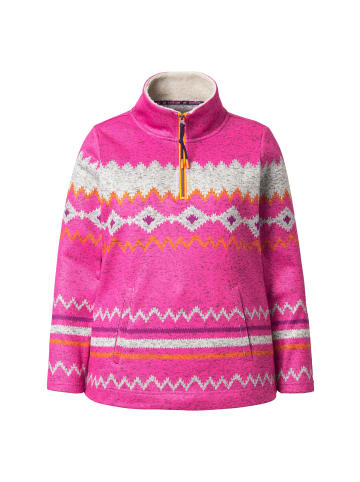 LAURASØN Sweatshirt in neon pink