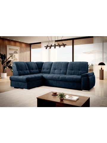 MF Design Saido Recamiere Links in Blautanne -  (L) 272 x (B) 272 x (H) 95 cm