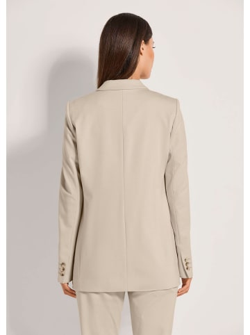 MADELEINE Langer Jersey-Blazer in kiesel