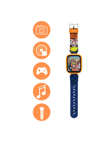 LEXIBOOK® Naruto Kamera-Digitaluhr mit 8 GB Speicherkarte