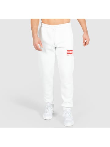 SMILODOX Jogginghose Athlete in Creme