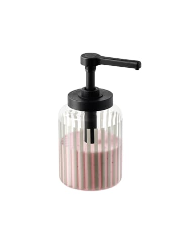APS Dosierspender DISPENSA  13 x 22 cm in transparent/schwarz