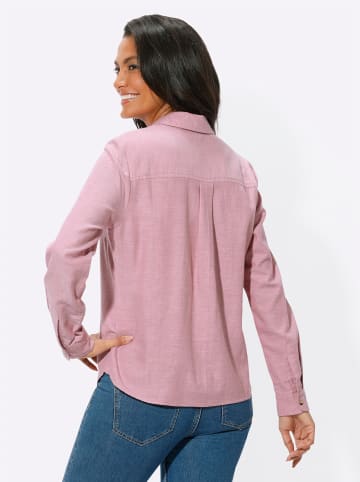 WITT WEIDEN Bluse in altrosa-meliert