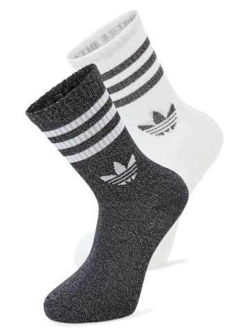 Adidas originals Socken in schwarz weiß