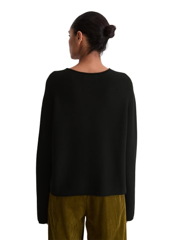 Marc O'Polo Seamless-Pullover loose in Schwarz