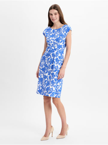 Ambiance Kleid in blau weiß - 0002