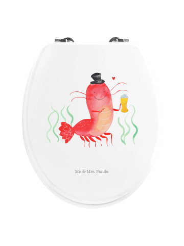Mr. & Mrs. Panda WC Sitz Hummer Weizen ohne Spruch in Weiß