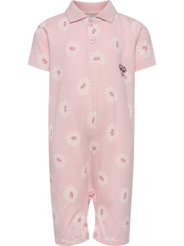 Hummel Kinder Kurzarmbody "Hmlmini Reg Polo Bodysuit S/S" in Rosa