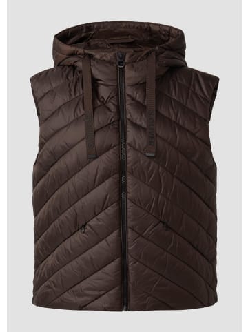 s.Oliver Outdoor-Weste in 8945_dunkelbraun