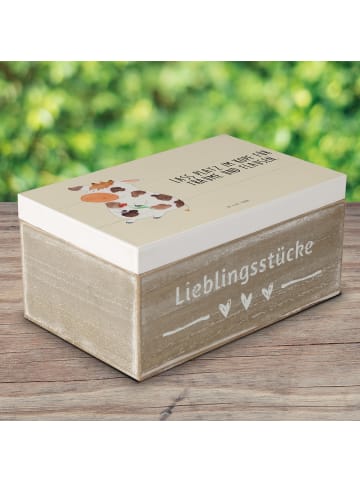 Mr. & Mrs. Panda Schatzkiste Kuh mit Spruch in Vintage