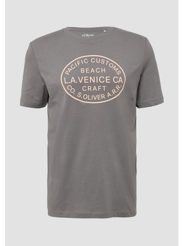 s.Oliver T-Shirt in 94D1_grau meliert