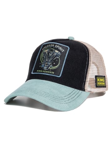 King Kerosin King Kerosin Trucker Cap Unleash Spirit in schwarz