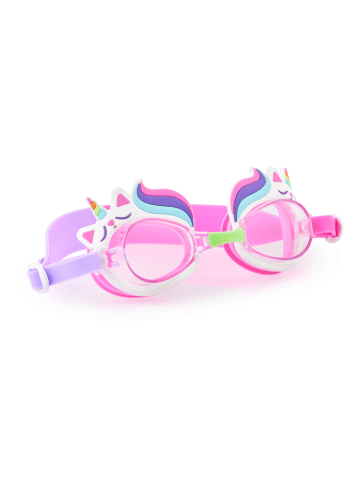 Aqua2ude Kinder Schwimmbrille für Kinder Einhornkatze  100% Silikon Ab 3 Jahren