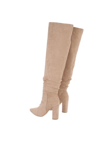 Ital-Design Stiefel in Beige