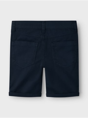 name it Jeans Shorts Kurze Chino Denim Hose in Blau