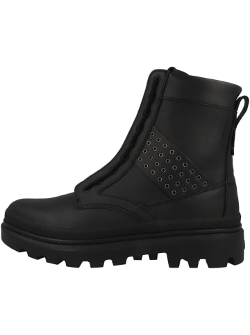 Palladium Schnürboots Pallatrooper Rock in schwarz