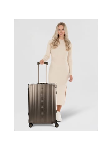 Aleon Traveler 4-Rollen Trolley Aluminium 67 cm bronze 1