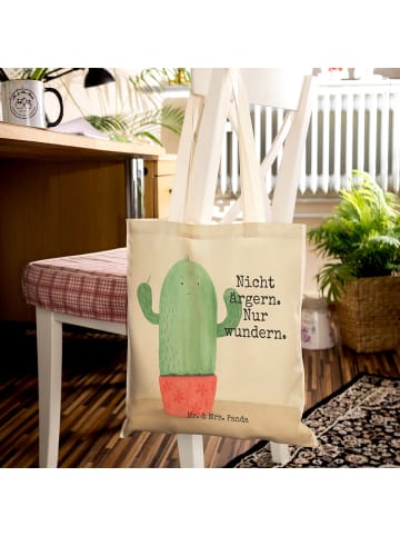 Mr. & Mrs. Panda Tüte Kaktus Wut Design mit Spruch in Weiß