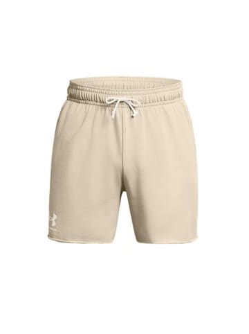 Under Armour Shorts UA RIVAL TERRY 6IN SHORT in Beige