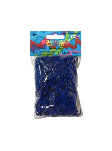 Rainbow Loom Spielzeug - Rainbow Loom® Gummibänder Marineblau