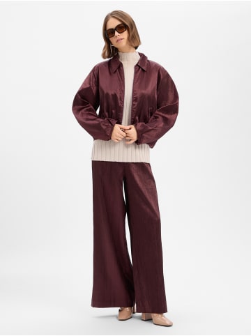 Y.A.S Blazerjacke YASTira in bordeaux