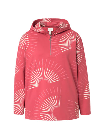 Ulla Popken Sweatshirt in himbeere