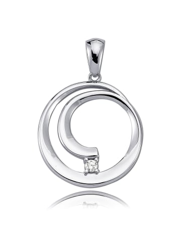 BALIA Anhänger Silber 925 Sterling Silber Spirale Kettenanhänger