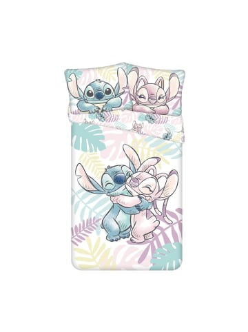 Lilo & Stitch Lilo & Stitch Baumwoll-Bettwäsche 140x200 cm Deckenbezug in Blau