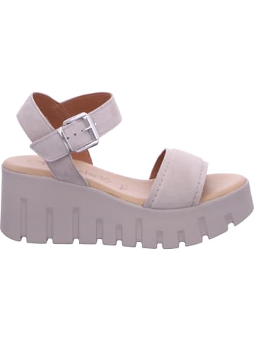 Tamaris Keilsandalette in grau