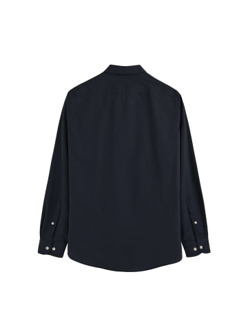 Polo Club Hemd MAN BLOCK POPLIN IO LONG SLEEVE SLIM FIT in Navy Blau