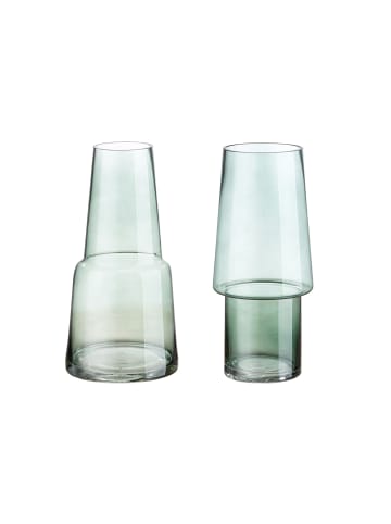 GILDE Vase "Colletta" in Braun - (H) 28,5cm