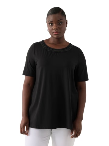 Ulla Popken Shirt in schwarz