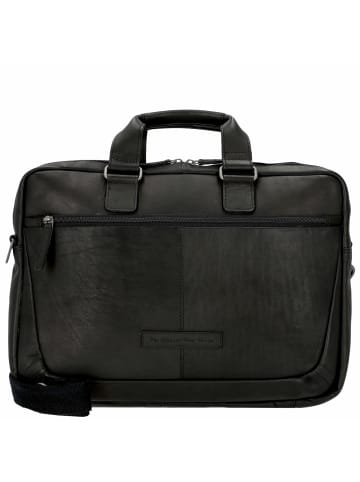 The Chesterfield Brand Seth Samuel - Laptoptasche 15" Leder 40 cm in schwarz