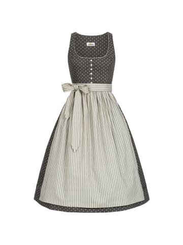 Almsach Midi Dirndl Patricia in Grau