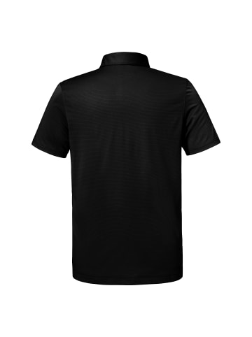 Schöffel CIRC Poloshirt Tauron in Schwarz