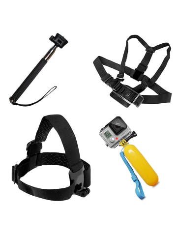 Wisam GoPro Brustgurt Halter Set 9-in-1 für Hero Kameras