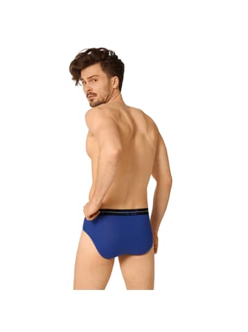 Sloggi Slip 2er Pack in Schwarz/Blau