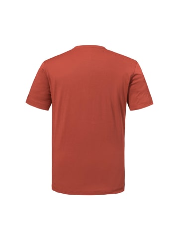 Schöffel T-Shirt "T Shirt Hohberg M" in dark crabapple