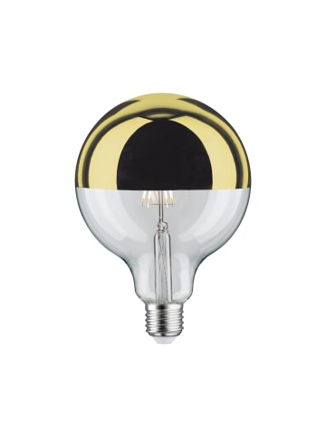 paulmann LED G125 Kopfspiegel 600lm E27 2700K 6,5W gold dim F