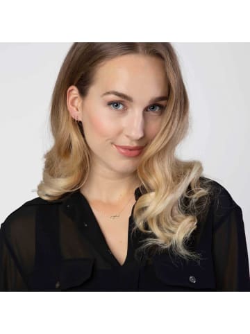 Lucardi 375 Gold Ohrringe Rund