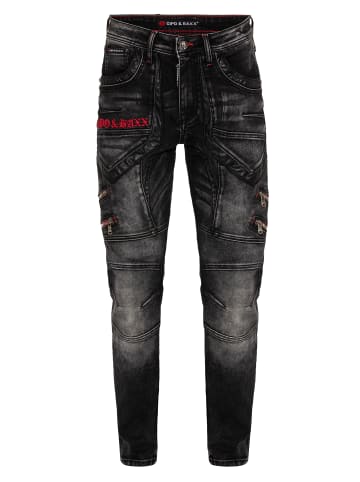 Cipo & Baxx Jeanshose in BLACK