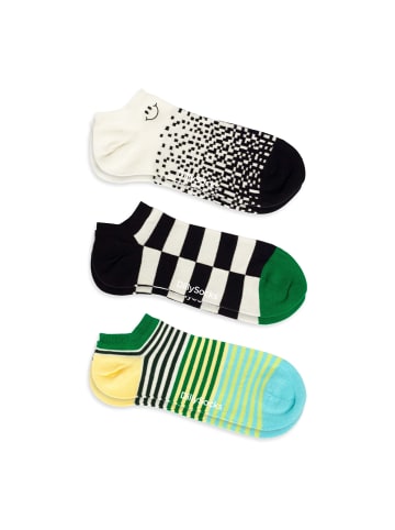 DillySocks Sneakersocken 3er Set Short Graphics Socken in Short Graphics