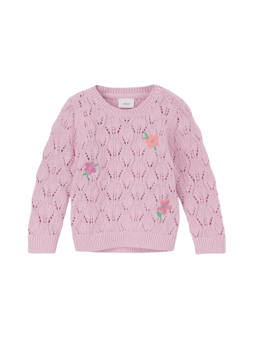 s.Oliver Strickpullover langarm in Pink