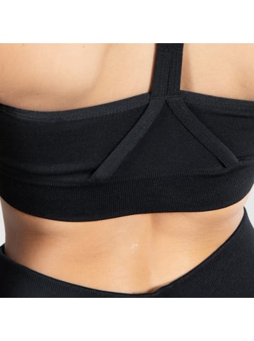 SMILODOX Sport BH Hailey Scrunch in Schwarz