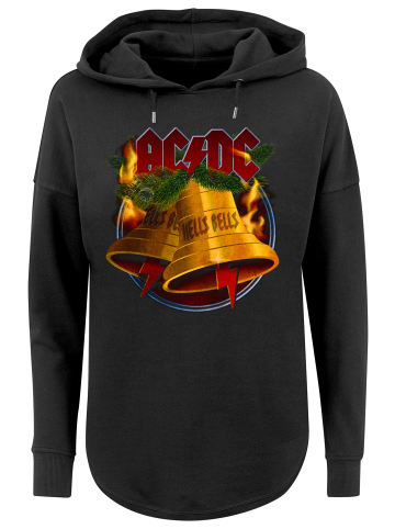 F4NT4STIC Oversized Hoodie ACDC Christmas Weihnachten Hells Bells in schwarz