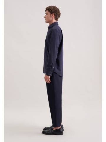 Seidensticker Casual Hemd Regular in Dunkelblau